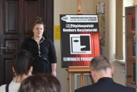 Zdjęcia przedstawiają uczestników Eliminacji Powiatowych 68. Ogólnopolskiego Konkursu Recytatorskiego