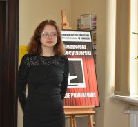 Zdjęcia przedstawiają uczestników Eliminacji Powiatowych 68. Ogólnopolskiego Konkursu Recytatorskiego