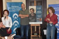 Uczestnicy spotkania autorskiego z Jędrzejem Pasierskim