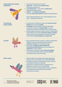 Informator dla rodziców o akcji ,,Mała książka - wielki człowiek"