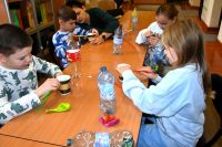 Uczestnicy Eksperymentalnej soboty w bibliotece