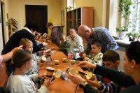 Uczestnicy Eksperymentalnej soboty w bibliotece