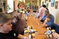 Uczestnicy Eksperymentalnej soboty w bibliotece