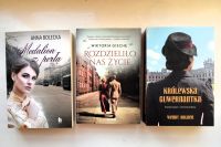 Okładki książek pisanych z serii Wielkie Litery.