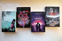 Okładki książek pisanych z serii Wielkie Litery.