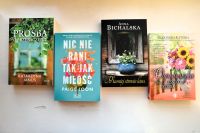 Okładki książek pisanych z serii Wielkie Litery.