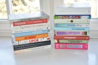 Książki na parapecie