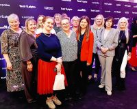 Uczestnicy wyjazdu w Teatrze 6. Piętro