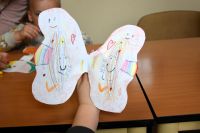 Papierowy motyl.