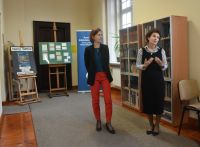 Uczestnicy wystawy poświęconej Tadeuszowi Gumińskiemu