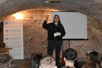 Uczestnicy spotkania Łódzkie czyta Herberta