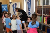 Uczestnicy spotkania Żywa Biblioteka- zawodowcy w bibliotece
