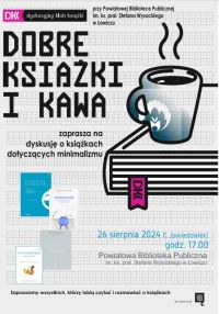 Plakat informujący o sierpniowym spotkaniu DKK