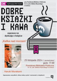 Plakat informujący o listopadowym spotkaniu DKK
