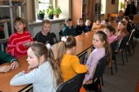 Dzieci, które brały udział w warsztatach detektywistycznych