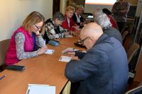 Uczestnicy warsztatów dla seniorów KULTURYstyka UMYSŁOWA