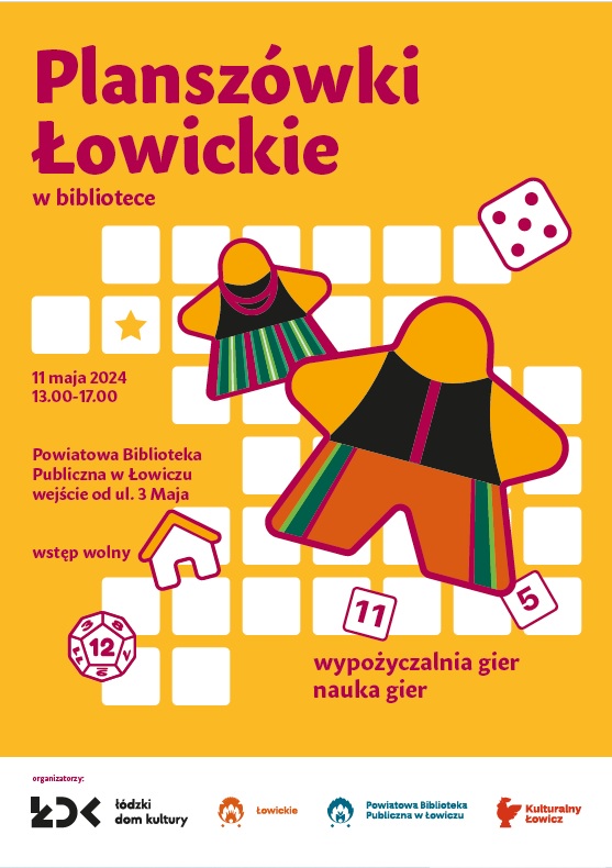 Planszówki Łowickie w bibliotece