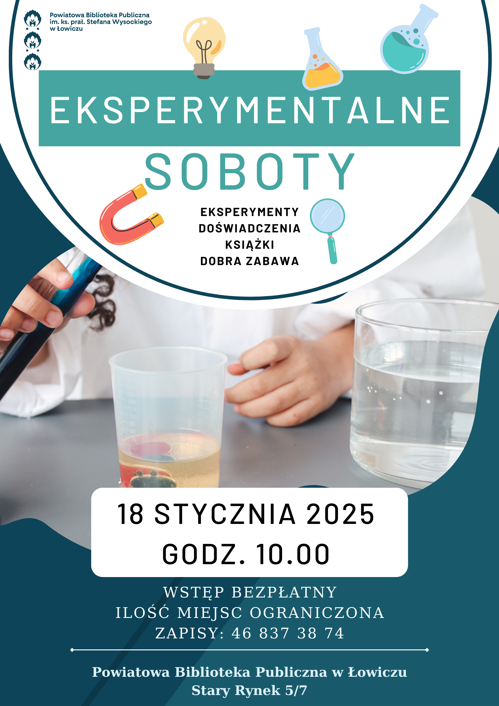 Eksperymentalne Soboty w bibliotece