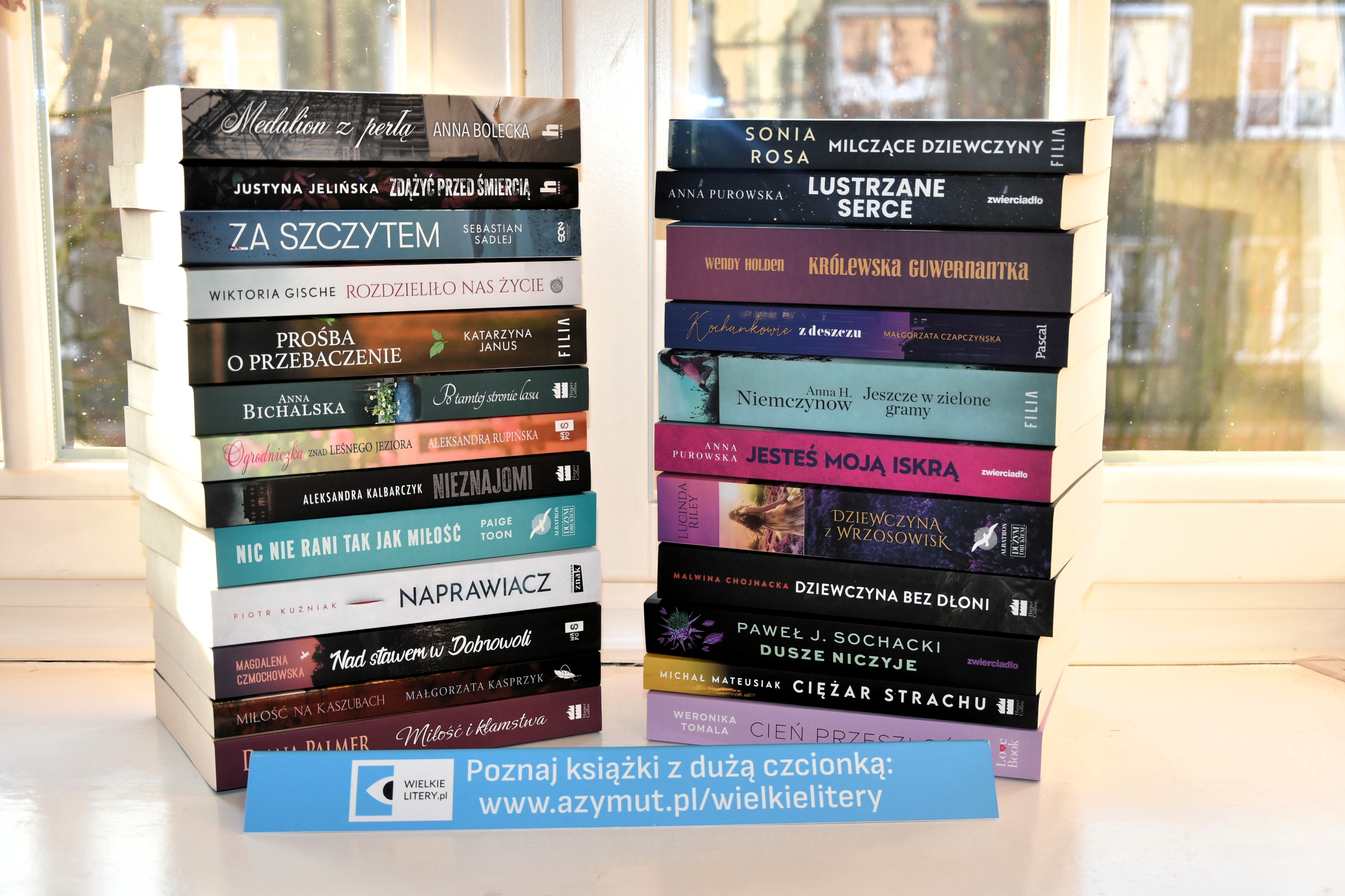 Nowe książki z serii Duże Litery